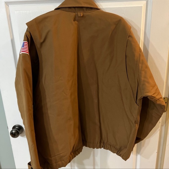 NWOT-FR Jacket with Windshield Technology | Brown - Picture 4 of 11